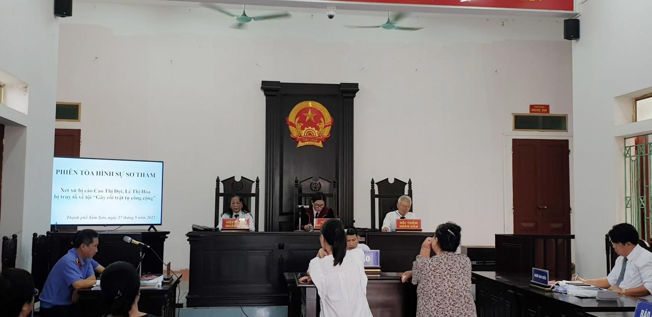 Viện kiểm sát nhân dân thành phố Sầm Sơn phối hợp với Tòa án nhân ...