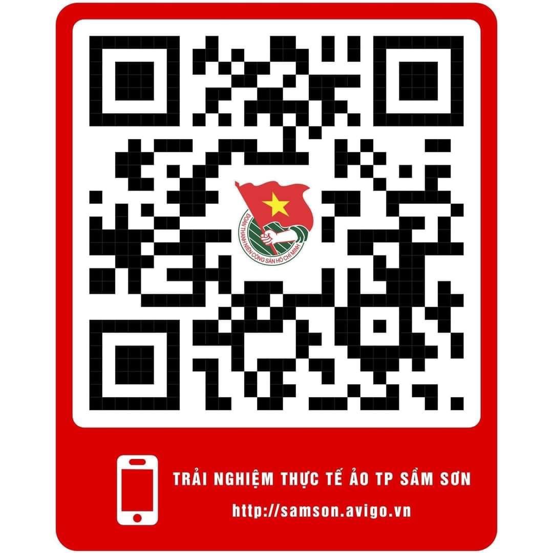 Mã quét QR thực hiện số hóa trên nền tảng Website http://samson.avigo.vn cung cấp thông tin về 8 điểm di tích lịch sử cấp quốc gia và tổng quan du lịch của thành phố Sầm Sơn.