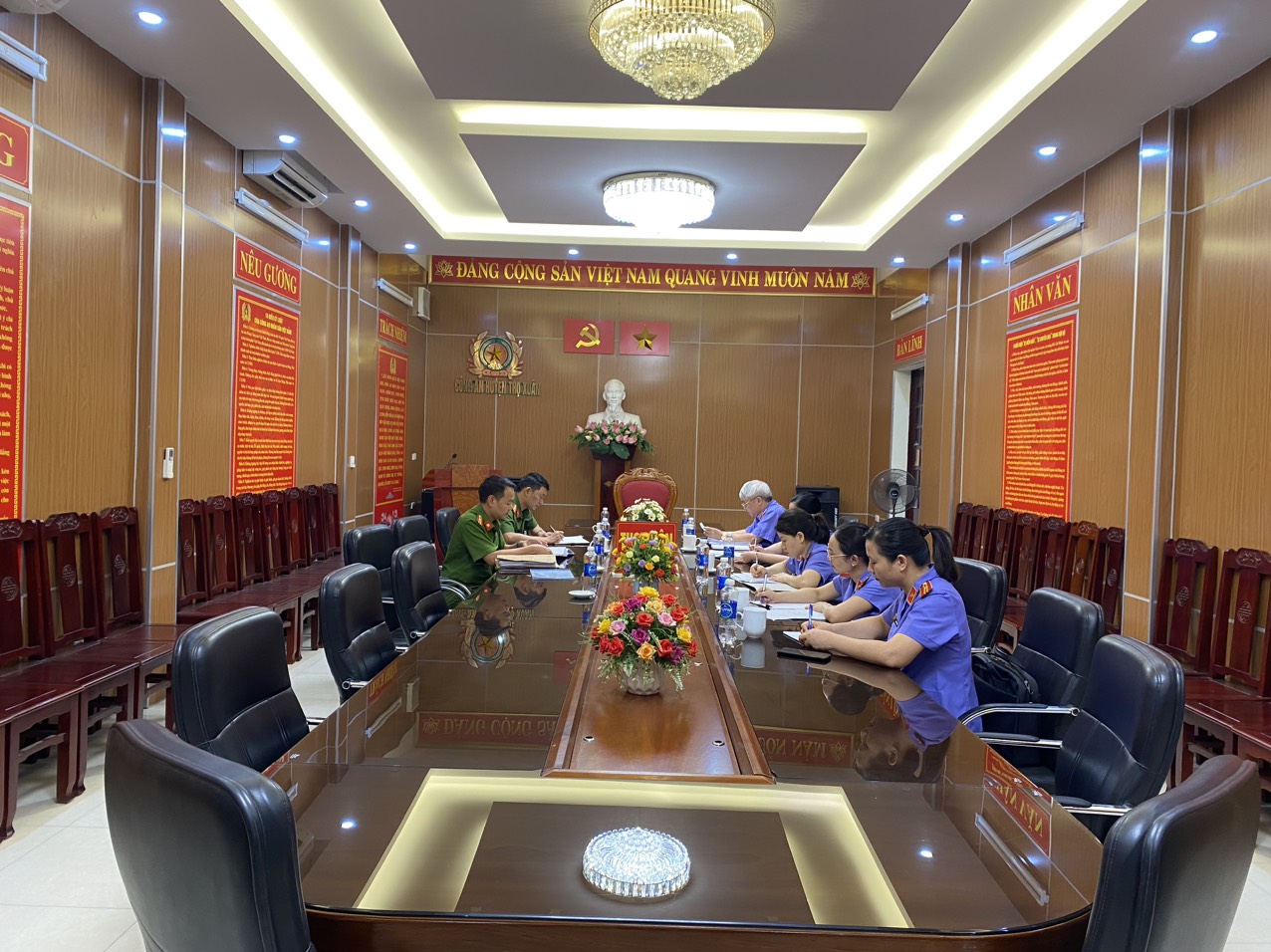 Ảnh: Kiểm sát trực tiếp tại CQCSĐT CA huyện Thọ Xuân