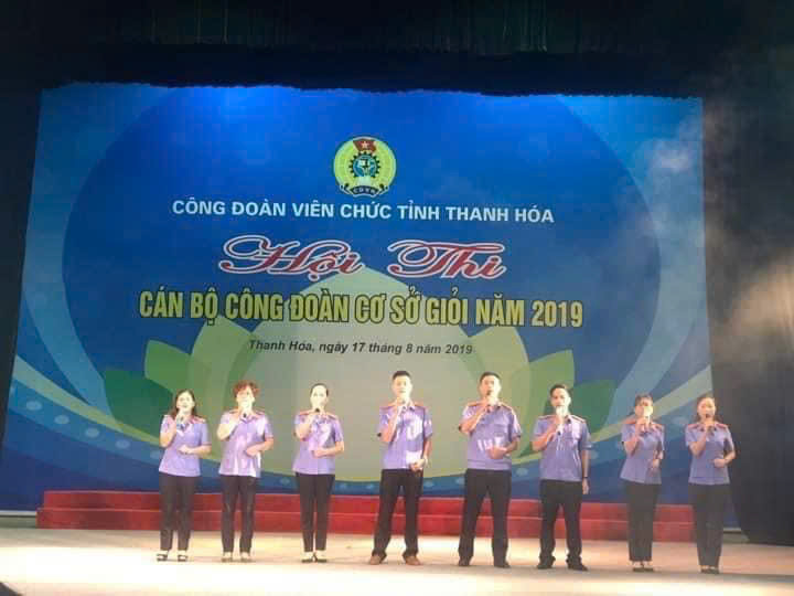 Đồng chí Phạm Mai Phương Thảo tham gia cuộc thi Cán bộ Công đoàn cơ sở giỏi