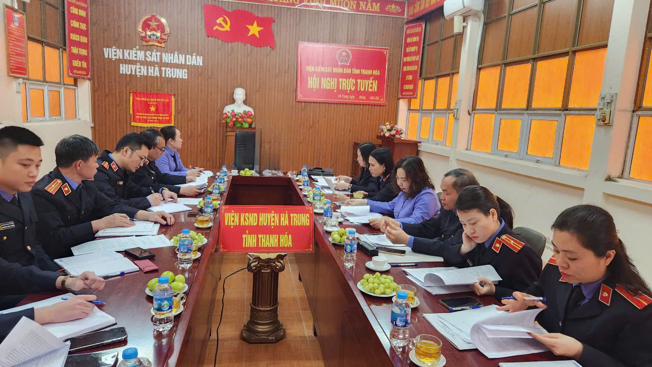 Kiểm tra việc thực hiện dân chủ ở cơ sở tại VKSND huyện Hà Trung