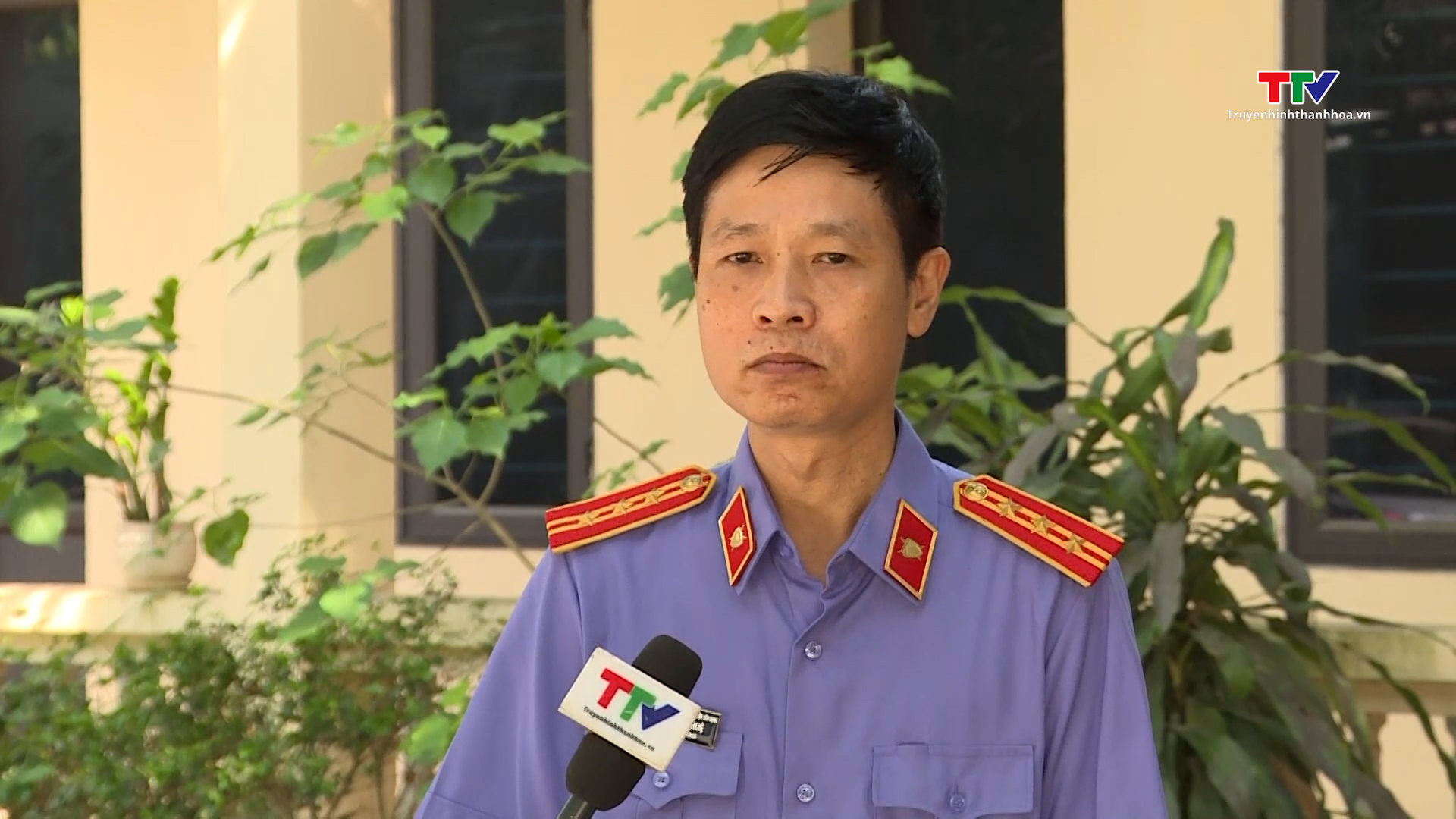 Ông Lê Minh Huệ, Viện trưởng Viện Kiểm sát Nhân dân huyện Yên Định, tỉnh Thanh Hoá