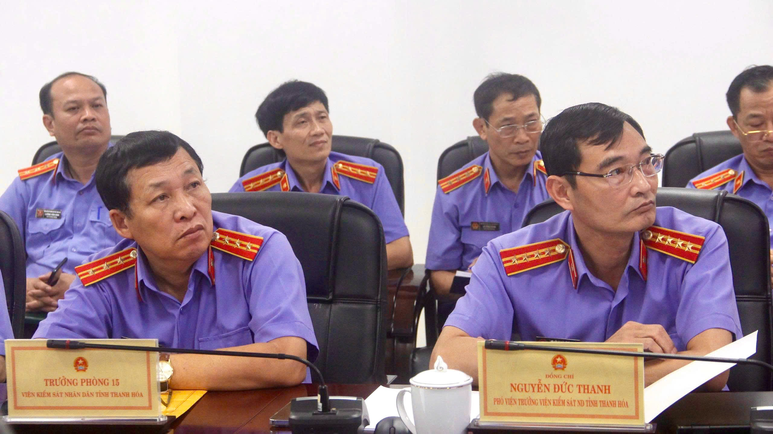 Ảnh: Các đồng chí tham dự Hội nghị