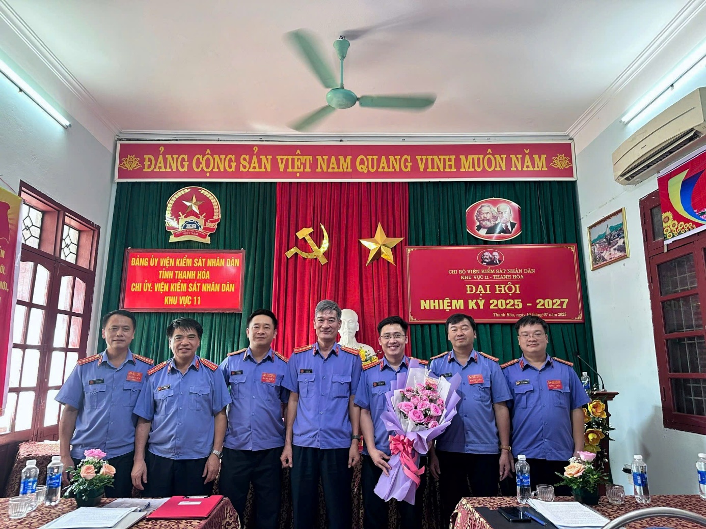 Chi ủy Chi bộ VKSND khu vực 11 - Thanh Hóa ra mắt Đại hội
