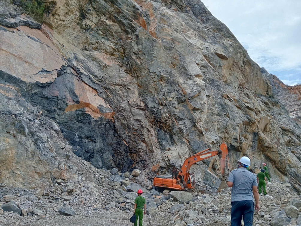 Ảnh: Hiện trường vụ án tai nạn lao động trên địa bàn