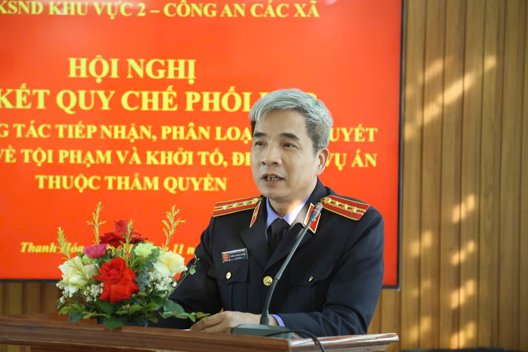 (Ảnh VT phát biểu)