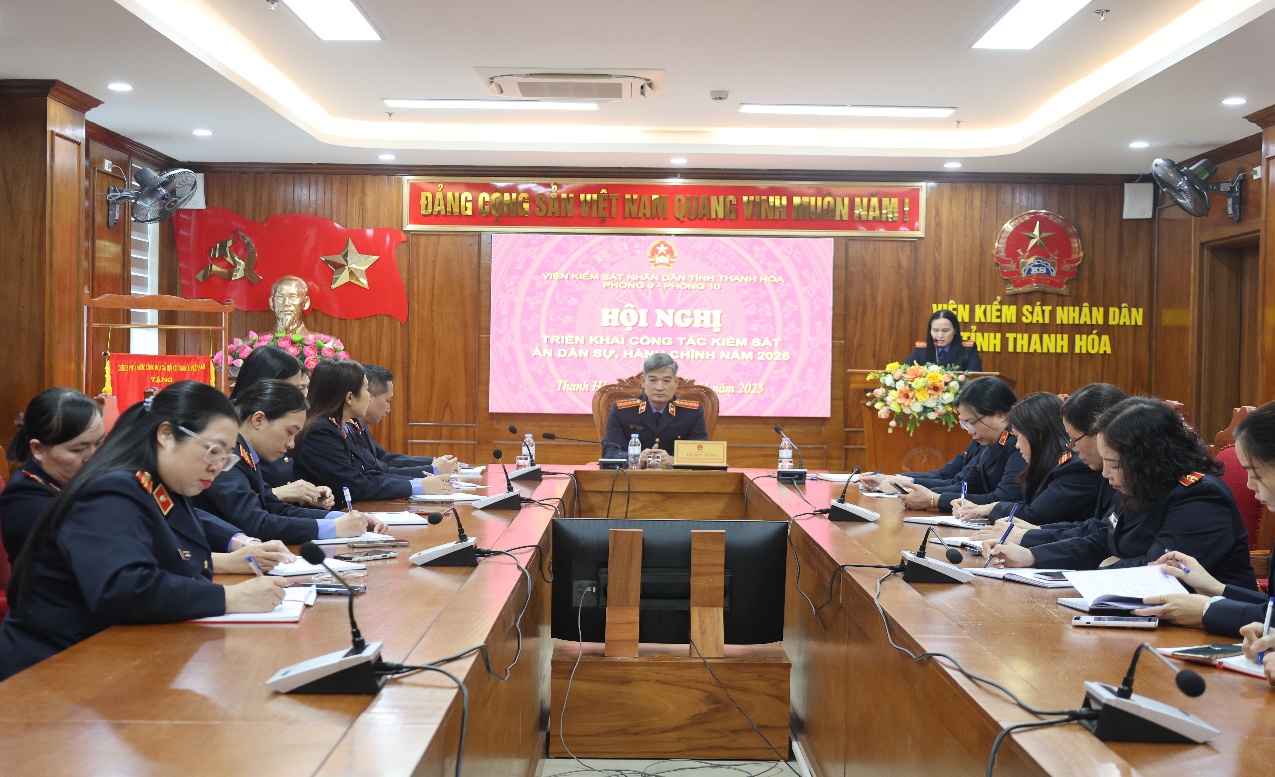 Ảnh: Hội nghị triển khai công tác năm 2026