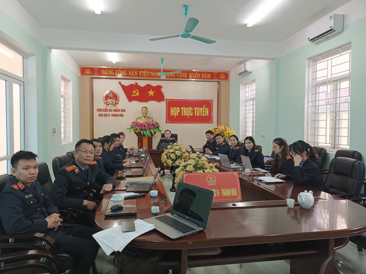 Ảnh: Toàn cảnh đơn vị tham dự Hội nghị tập huấn