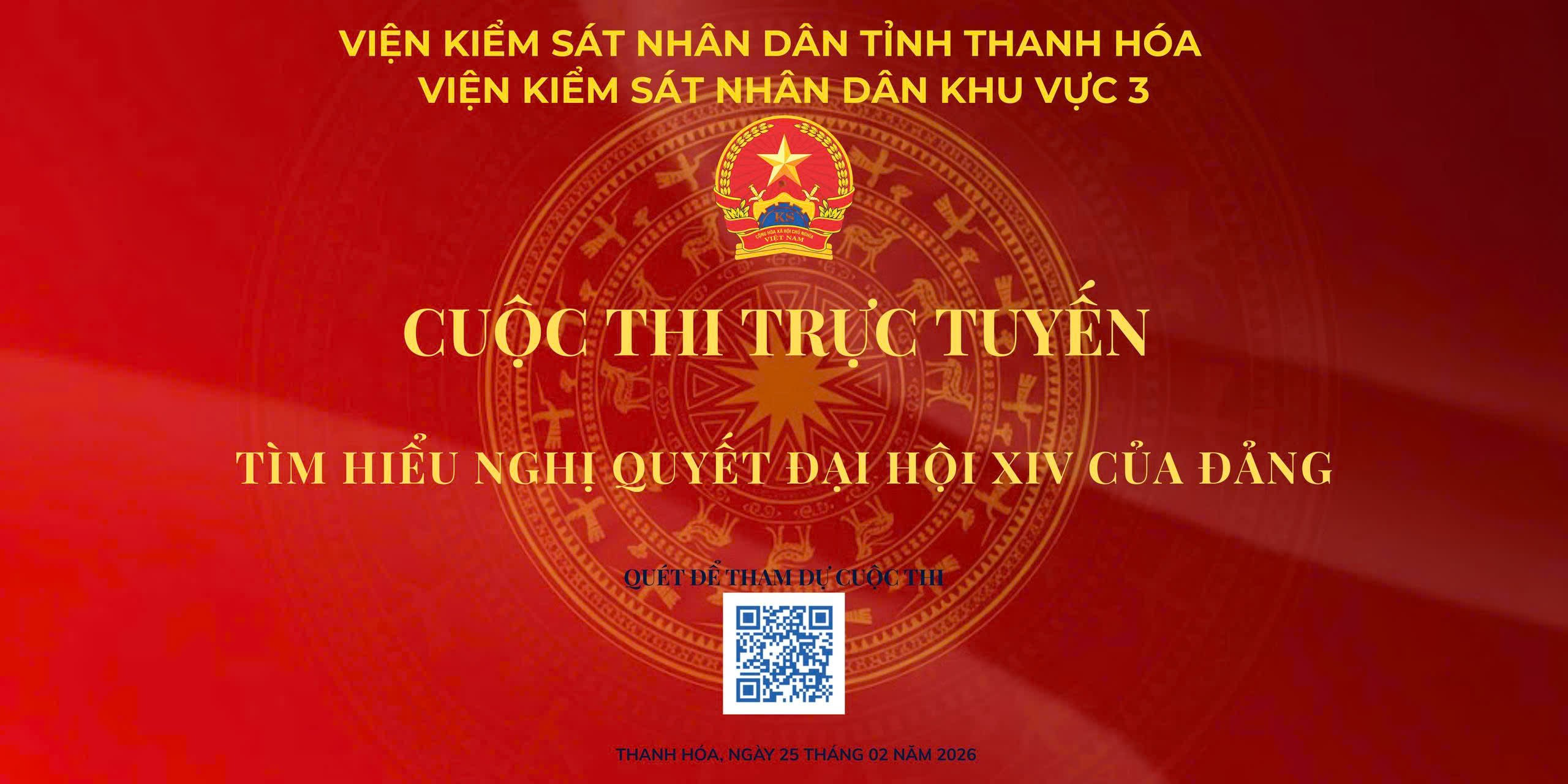 Ảnh: Tổ chức tham gia cuộc thi qua Quét mã QR