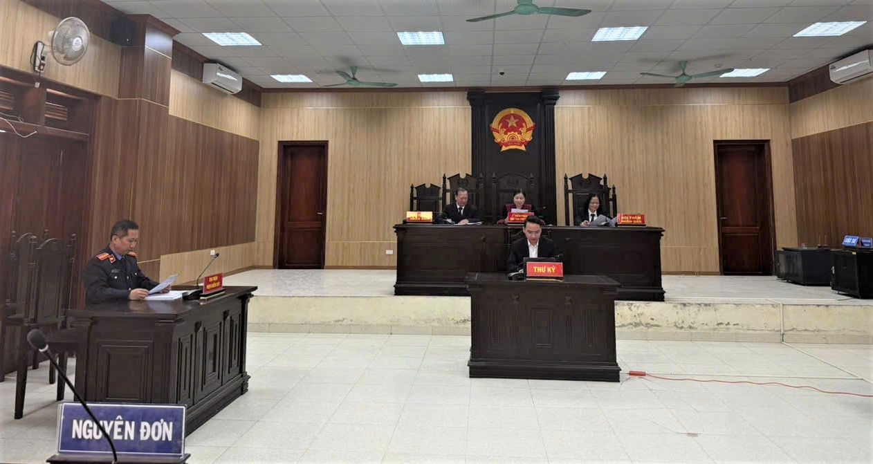 Ảnh minh họa: Một phiên tòa xét xử vụ án hành chính