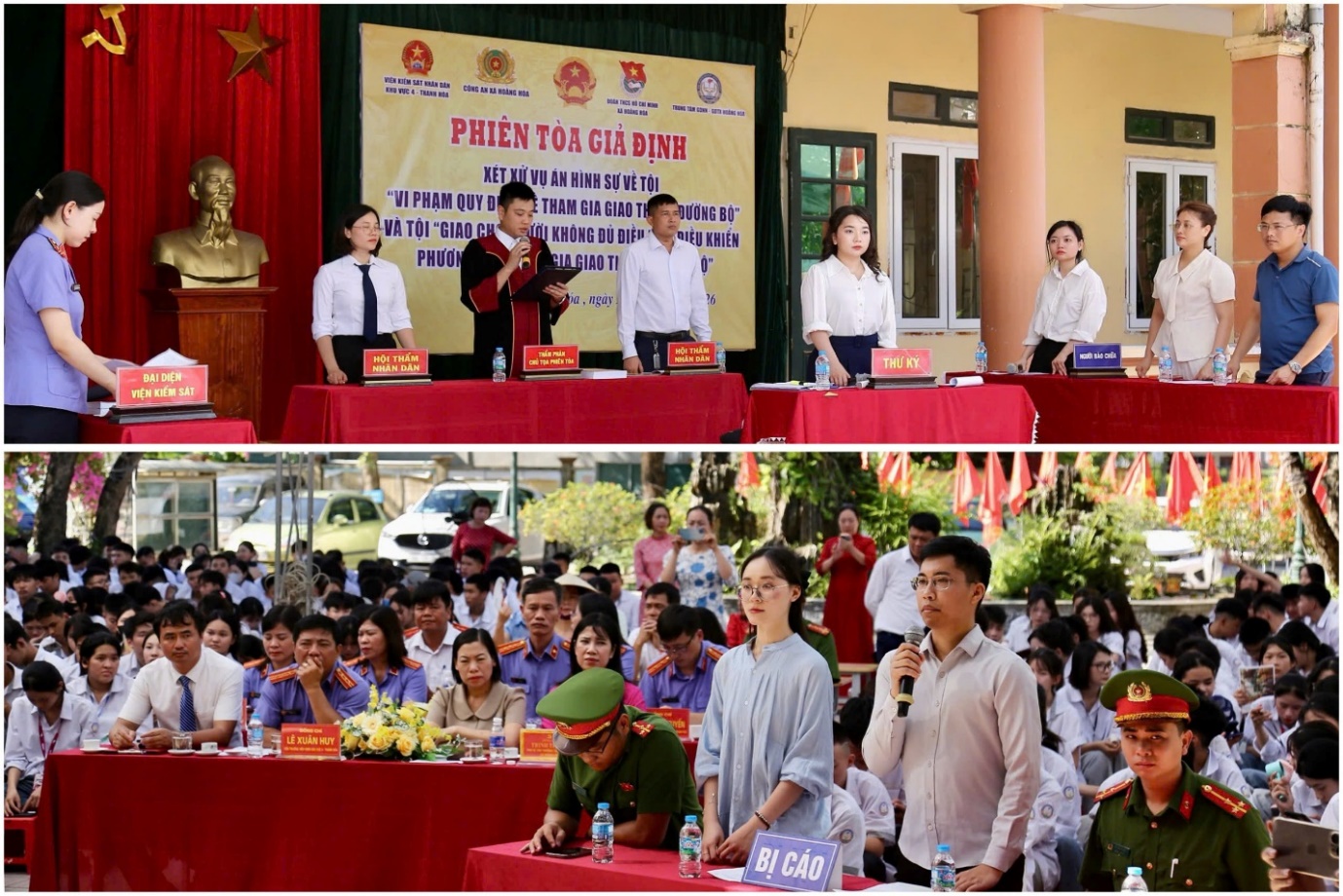 Toàn cảnh phiên tòa giả định