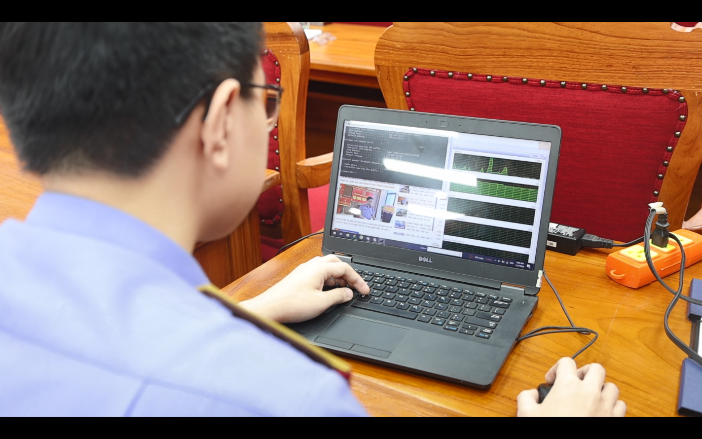 Kiểm sát viên, công chức tham gia diễn tập xử lý sự cố về an toàn thông tin mạng
