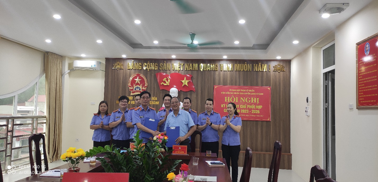 Hai bên ký kết Quy chế