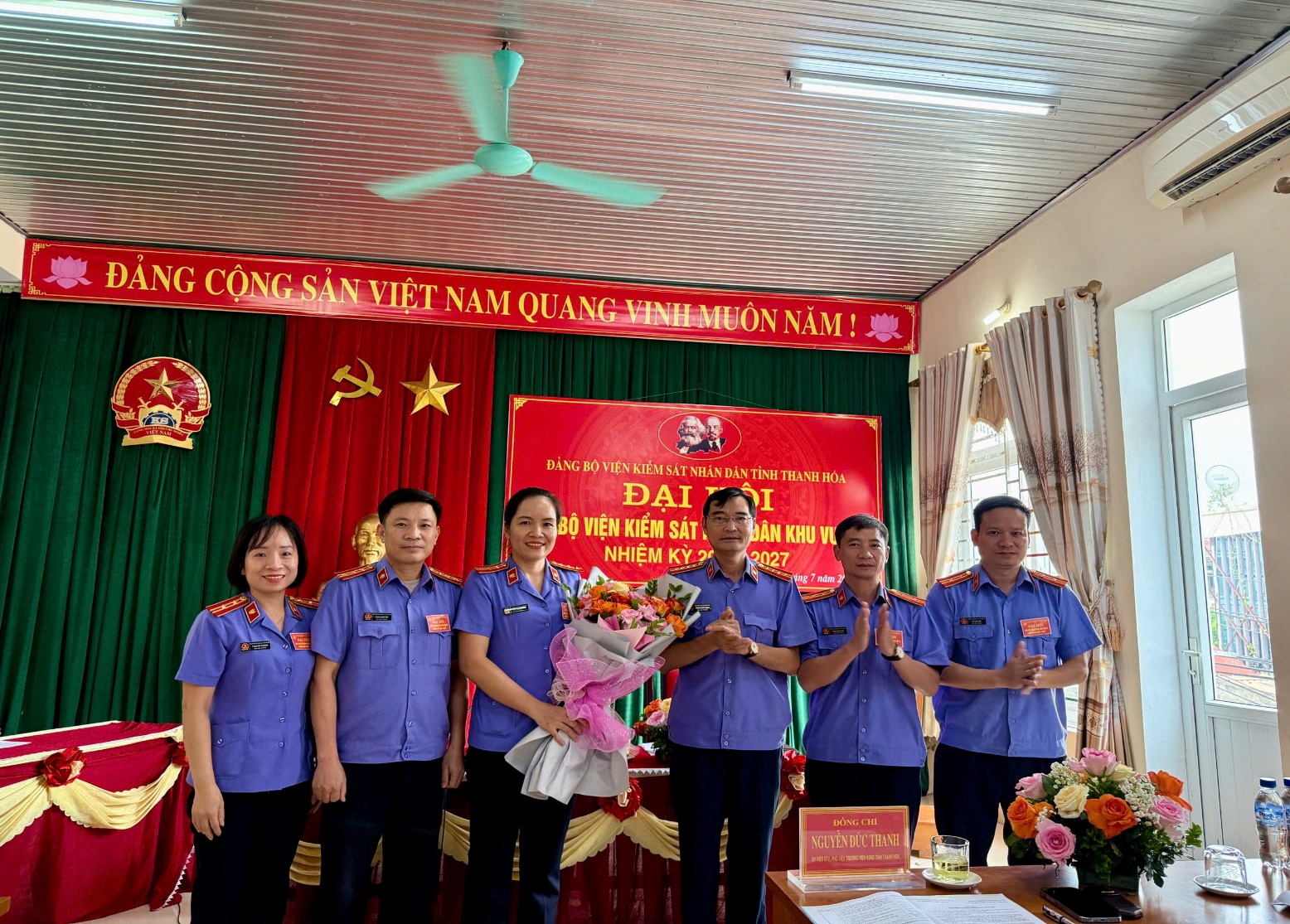 Chi ủy Chi bộ VKSND khu vực 8 - Thanh Hóa ra mắt Đại hội