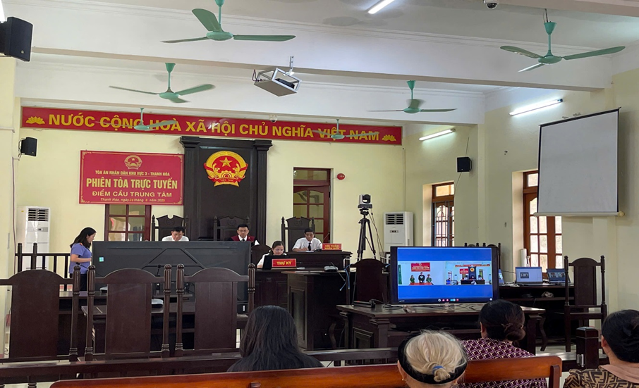 Ảnh minh họa: Kiểm sát viên VKSND khu vực 3 – Thanh Hóa  tại một phiên tòa xét xử vụ án hình sự